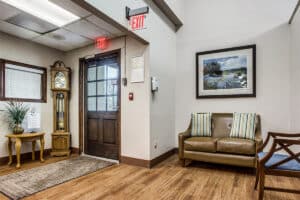Front lobby at Ennis Care Center